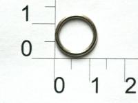 Розн.уп. Кольцо для бюстгальтера металл 1000Н никель d=10мм  (уп.50 шт.)