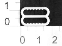 1508S белый Регулятор пластик 15мм (упаковка 1000 штук)