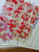 Ткань Костюмная 1070 под CHANEL ленточки цв. 101