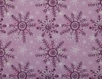 Ткань курточная детская  Дьюспо 240T WR PU цв.Snowflakes-18 сирененвый 142