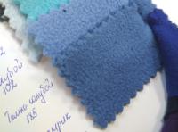 Ткань Флис ТЕМНО-ГОЛУБОЙ 185 190 Г/М2