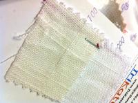 Лен костюмный меланж 1055, цв.001 молочный (экрю)