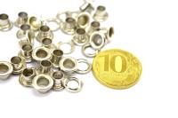 Люверсы №2 4мм нерж. Никель (уп 5000шт) NEW STAR