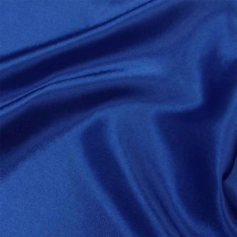 Ткань 2000 Крепсатин, ш.150см., №718 темно-синий