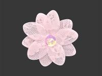 013 F пришивной элемент (упаковка 50 штук) розовый