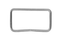 Рамка металлическая  40х20мм цв.никель фас.1000 шт