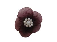 017 F пришивной элемент (упаковка 100 штук) бордо