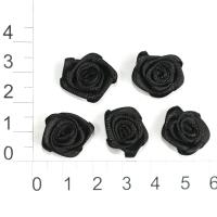 0703 цв.черный Пришивные элементы 15*15мм (упаковка 500 штук)