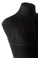 Портновский манекен Monica, Женский, р.44, цв. Черный, на подставке 