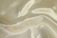 Атлас, 90г/м2, 100%-ПЭ, ш. 150см, 110606 (-001с) молочный