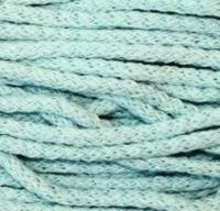 Шнур хлопчатобумажный круглый 5 мм(уп.100 м.) цв. №2133 Мятный