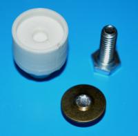 Насадка для джинсовых пуговиц 17 мм со стразой