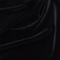 Ткань 2011 Бархат стрейч, ш.150см., №99 цв.черный