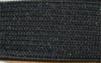 Резинка  вязанная 35мм.,арт. ТВ-35 , цв. черный ,упак.50м