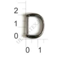 4826К черный никель пряжка металическая 