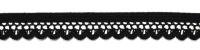 5458 черный резинка бельевая 14мм (намотка 144 ярда = 131,7 метра)