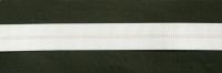 5056 белый Резинка для брителей 12мм (упаковка 50 метров)
