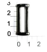 4035К черный никель пряжка металическая 