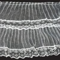 505 белый РЮШИ ширина 140мм (намотка 25 ярдов = 23 метра)