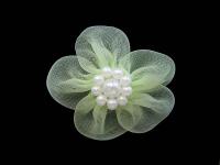 017 F пришивной элемент (упаковка 100 штук) салатовый