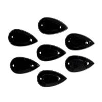 0012 07*12мм черный Стразы пришивные 