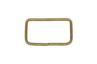 Рамка металлическая  20х15мм цв.антик фас.1000 шт