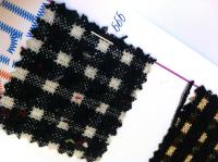 Ткань Костюмная 1069 под CHANEL клетка цв. 999