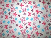 Ткань курточная детская  Дьюспо 240T WR PU цв.Butterfly жемчуг 230