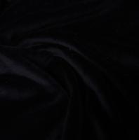 Бархат-велюр стрейч арт.3019 цв.999 черный
