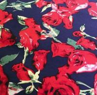 Ткань 2074 Хлопок стрейч принт цв.12  (90%ХЛ, 10% ЭЛ) 220г/м.пог
