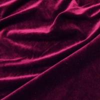 Ткань 2011 Бархат стрейч, ш.150см., №04 цв.малиновый
