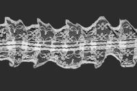 155 белый РЮШИ ширина 40мм (намотка 25 ярдов = 23 метров)