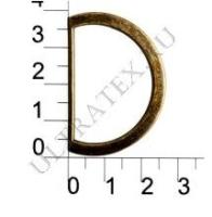 6088К антик пряжка металическая 