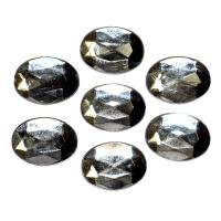 0051 13*18мм прозрачный Стразы пришивные 