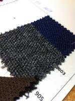 Ткань 1085 Рогожка костюмная, цв. 803 темно-серый