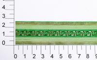 Лента подарочная арт.С3488Г17 рис.8255 ширина 25мм (упаковка 25 метров) цв.зеленый