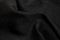 Ткань смесовая (65%-ПЭ, 35%-хлопок), 120 г/м2, ш.150см, Китай, черный - Е124