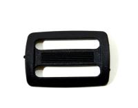 Пряжка пластиковая ДЩ-40 ( двухщелевая) ш.40 мм (уп.1000 шт.) ПП цв.Черный