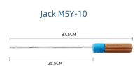 Отвертка Jack M5Y-10, USB, дерево, подсветка, ударная