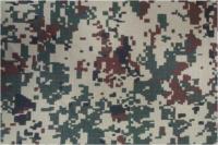 Ткань Т/С РИП-СТОП 240г/м2 КМФ ш.150+-2 см. 65ПЭ/35ХЛ ВО D12 Бежево-зелёная цифра