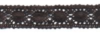 0097F черный кружево вязанное 26мм (намотка 20 ярдов = 18,3 метров)