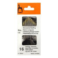 03363 Иглы портновские грубые №1_5, упак._16 шт., PONY