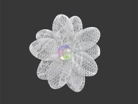 013 F пришивной элемент (упаковка 50 штук) белый