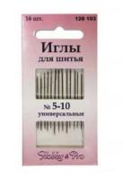 120103 Иглы ручные универсальные №5-10, 16 шт.