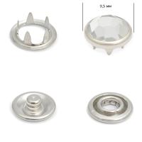 Кнопка трикотажная (седефли) 9,5 мм, акрилик_1440 шт