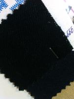 Лен костюмный 1066, цв. 999 черный