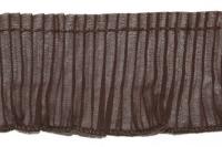 777 коричневый РЮШИ ширина 60мм (намотка 50 ярдов = 46 метров)
