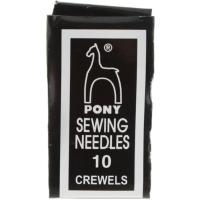 04160 Иглы для вышивания и бисера № 10, 25 шт PONY