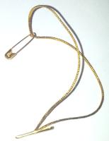 Биркодержатели с булавкой К100-2 90 мм (уп.1000 шт.) цв.золото