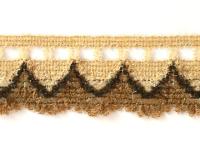 020-22KJ тесьма декоративная ширина 35мм (упаковка 20 ярдов = 18,3 метра)